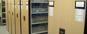 Store more medical and lab supplies in less space with high density shelving